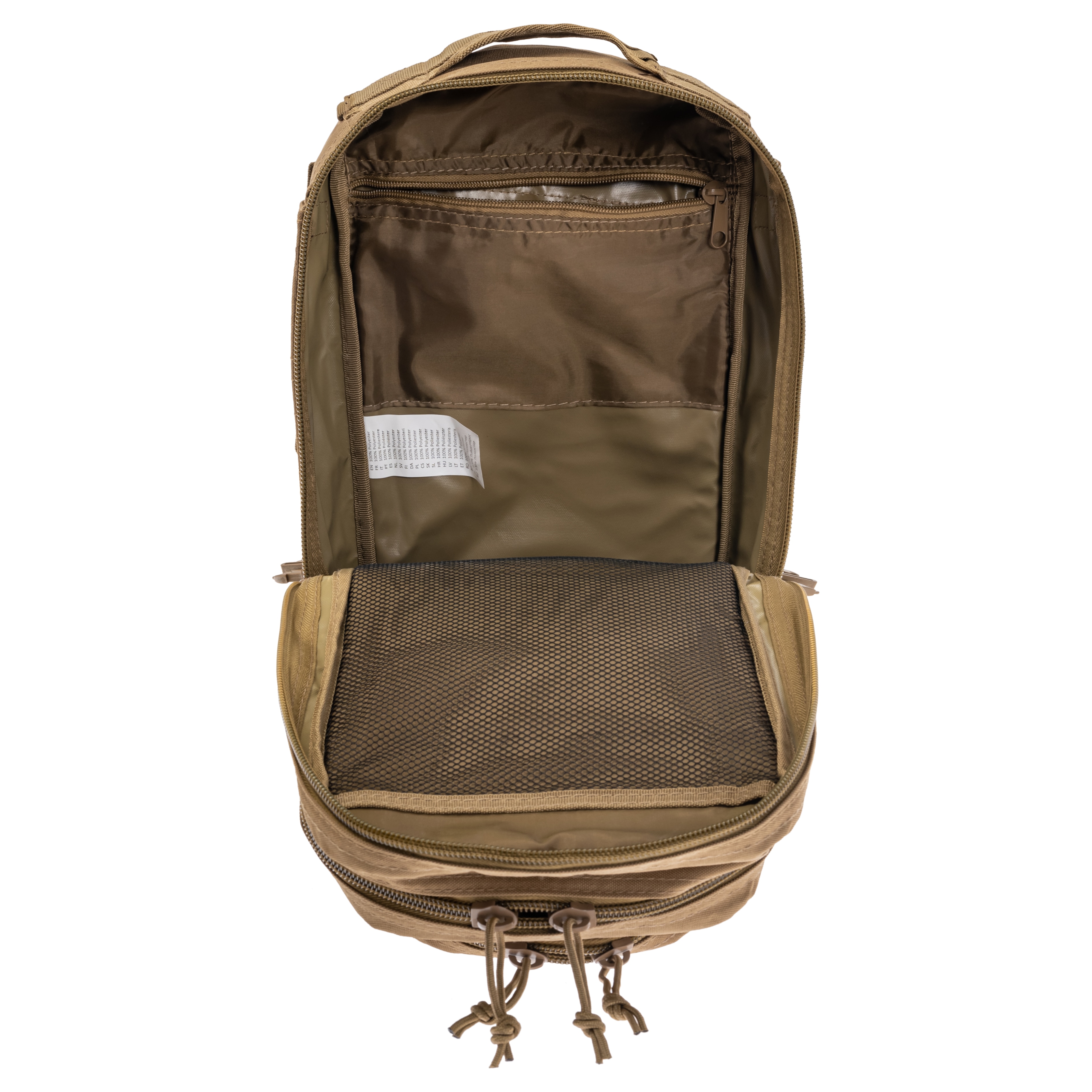 Plecak Mil-Tec Assault Pack Laser Cut Small 20 l - Coyote Tan