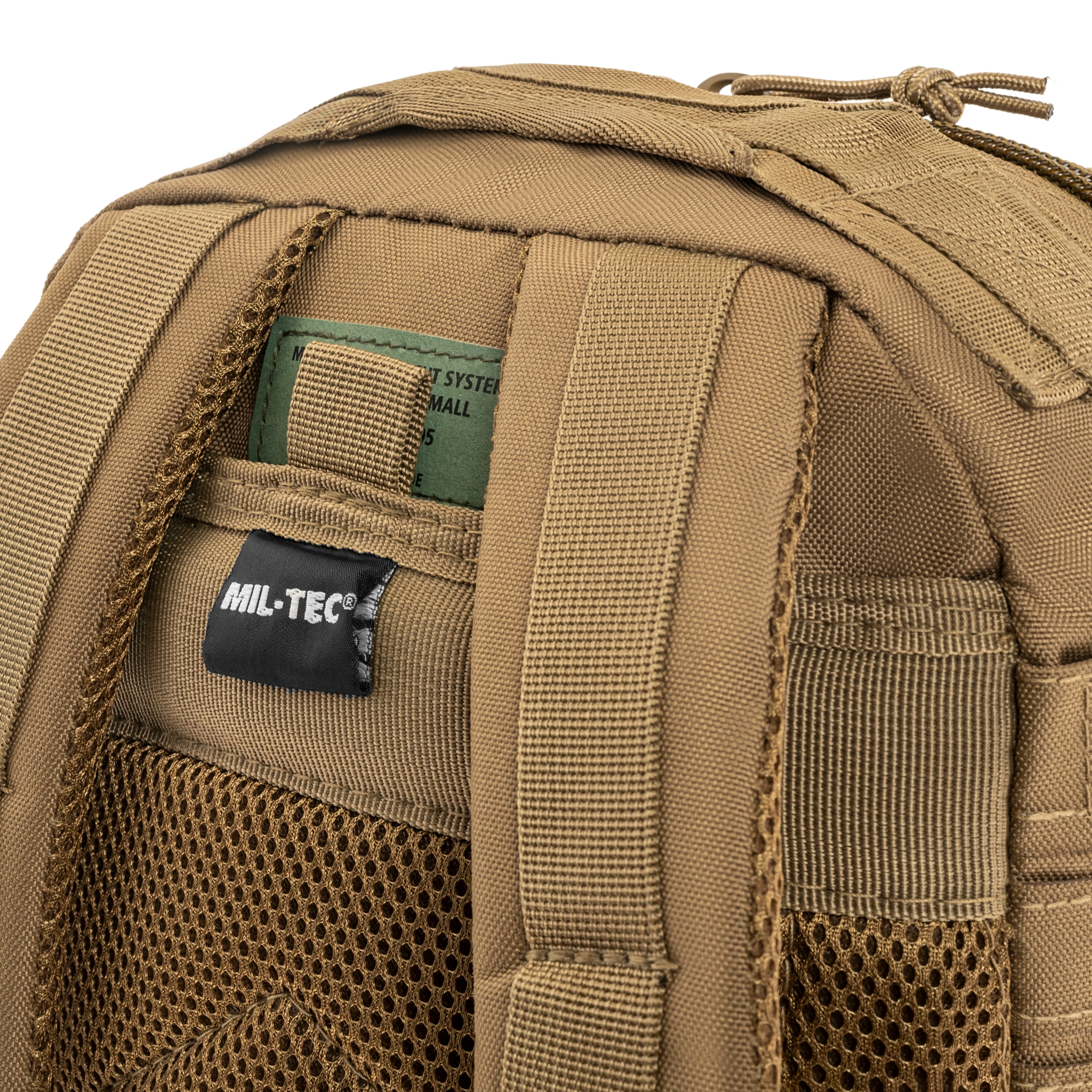 Plecak Mil-Tec Assault Pack Laser Cut Small 20 l - Coyote Tan