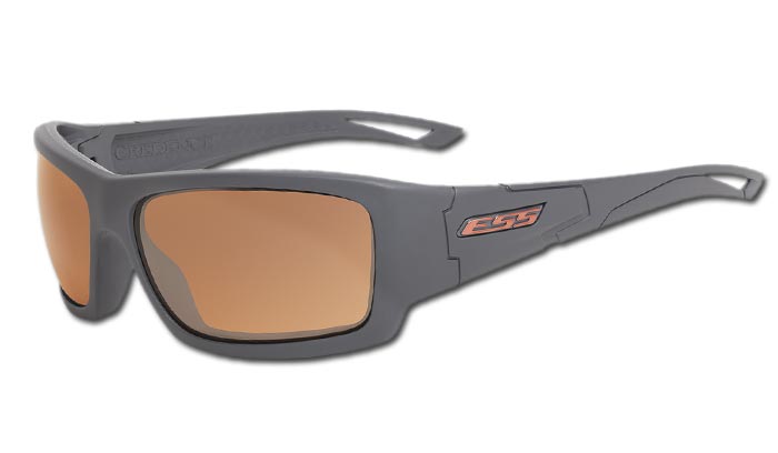 Okulary taktyczne ESS Credence Gray Frame Mirrored Copper Lenses