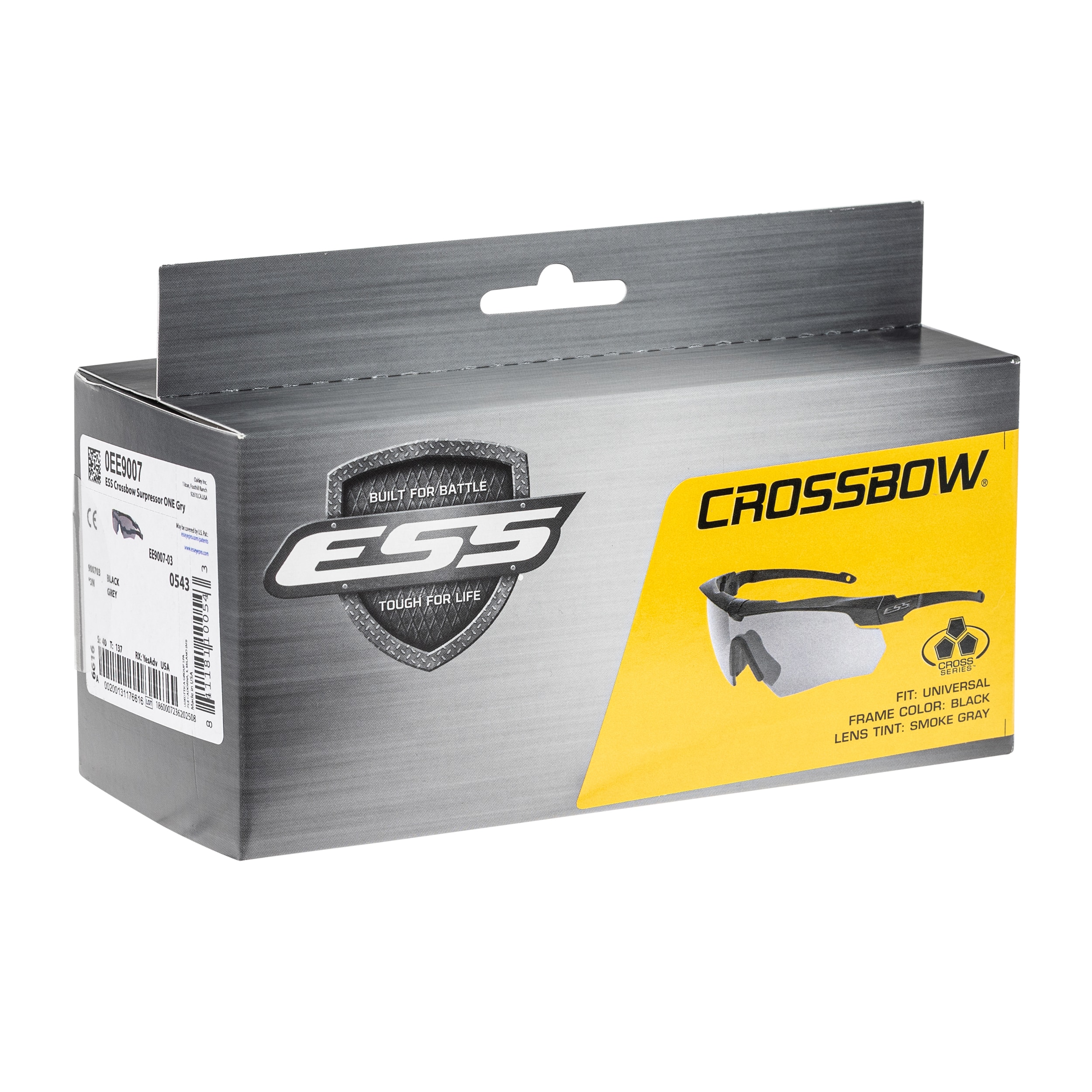 Okulary taktyczne ESS Crossbow Suppressor One Gray