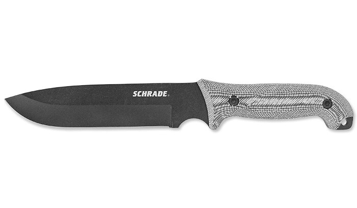 Nóż Schrade Frontier Full Tang Fixed Blade Micarta Handle - SCHF52M