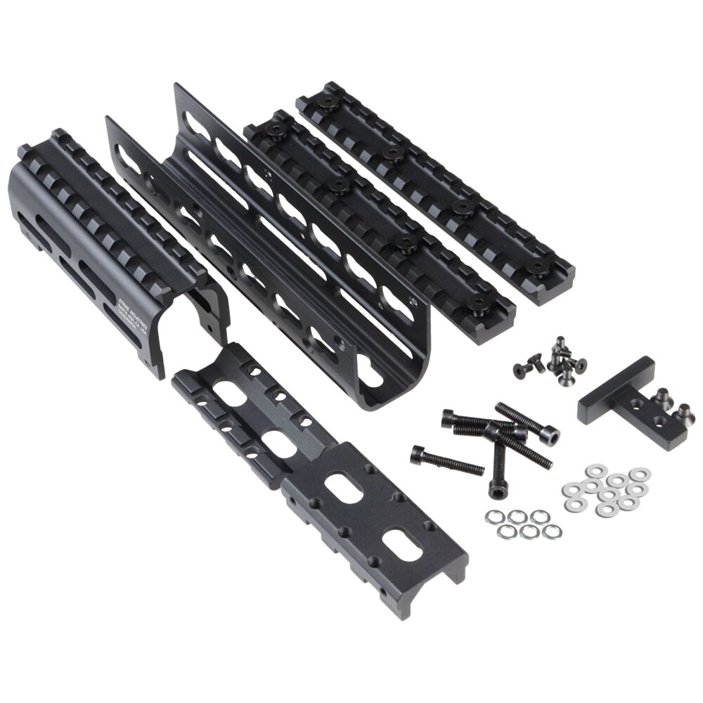 Łoże Strike Industries KeyMod Handguard Rail System TRAX1 do karabinków AK - Black