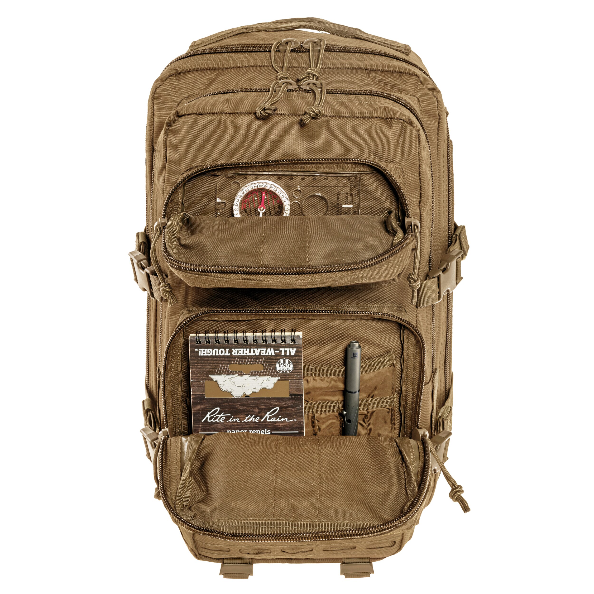 Plecak Mil-Tec Assault Pack Laser Cut Large 36 l - Coyote Tan