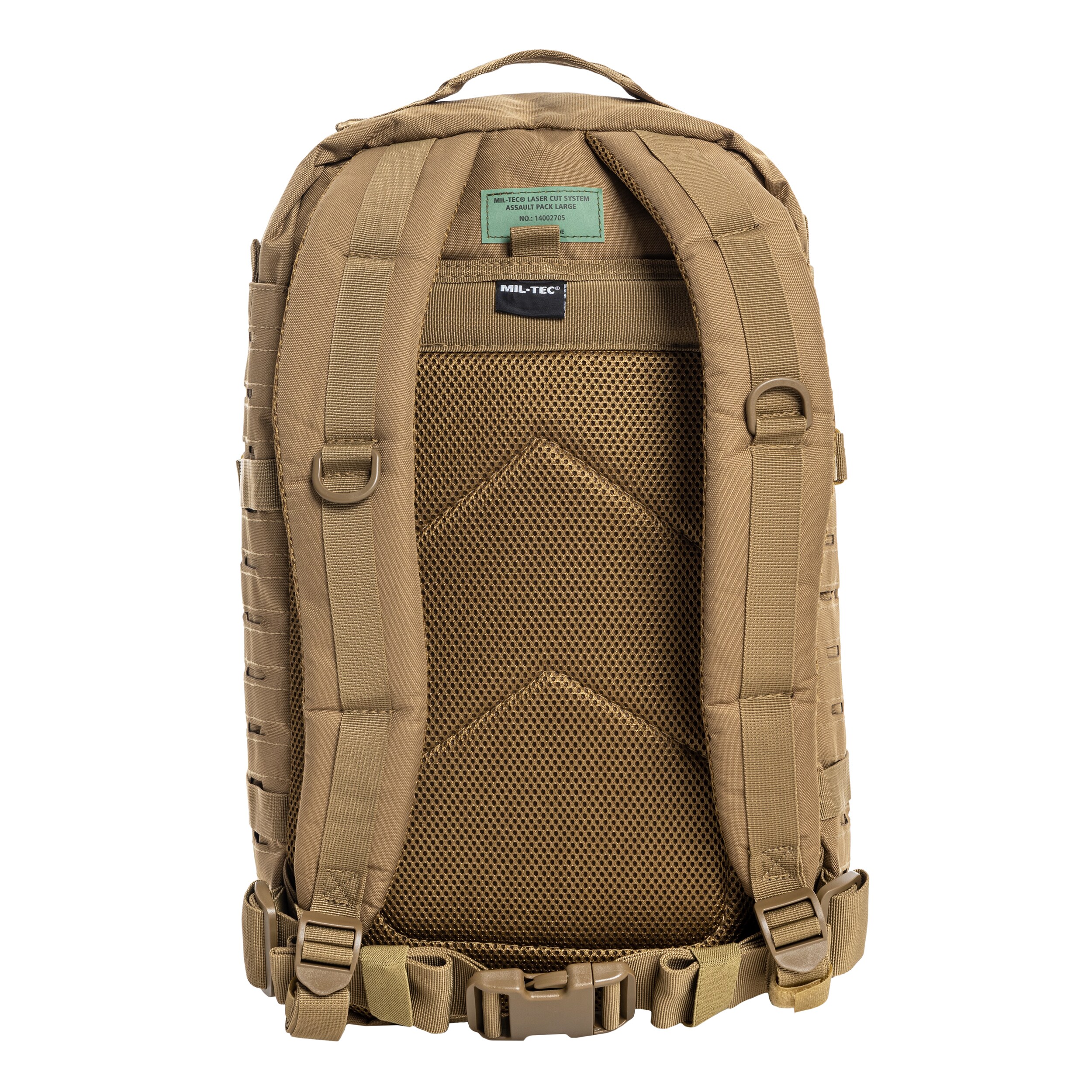 Plecak Mil-Tec Assault Pack Laser Cut Large 36 l - Coyote Tan