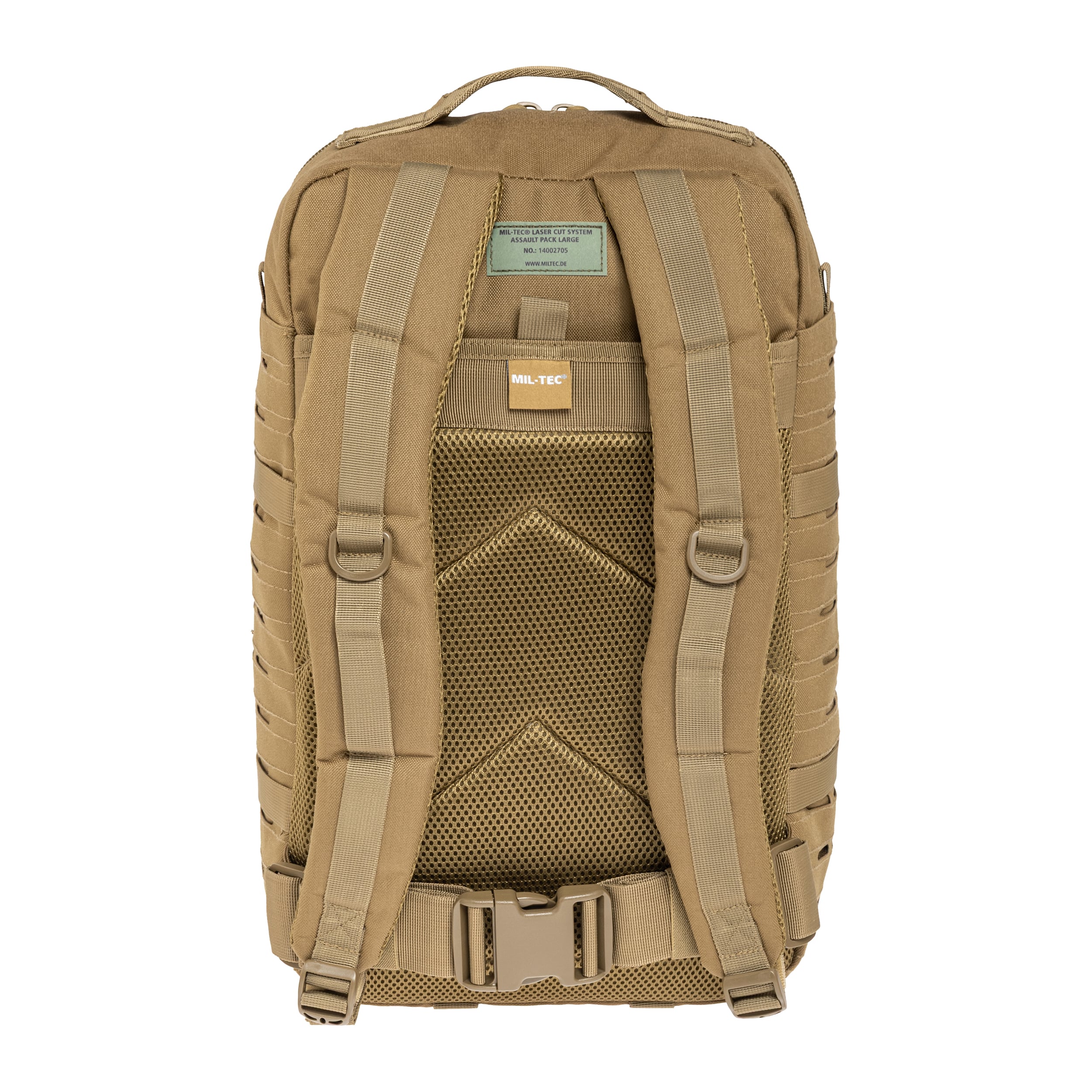 Plecak Mil-Tec Assault Pack Laser Cut Large 36 l - Coyote Tan