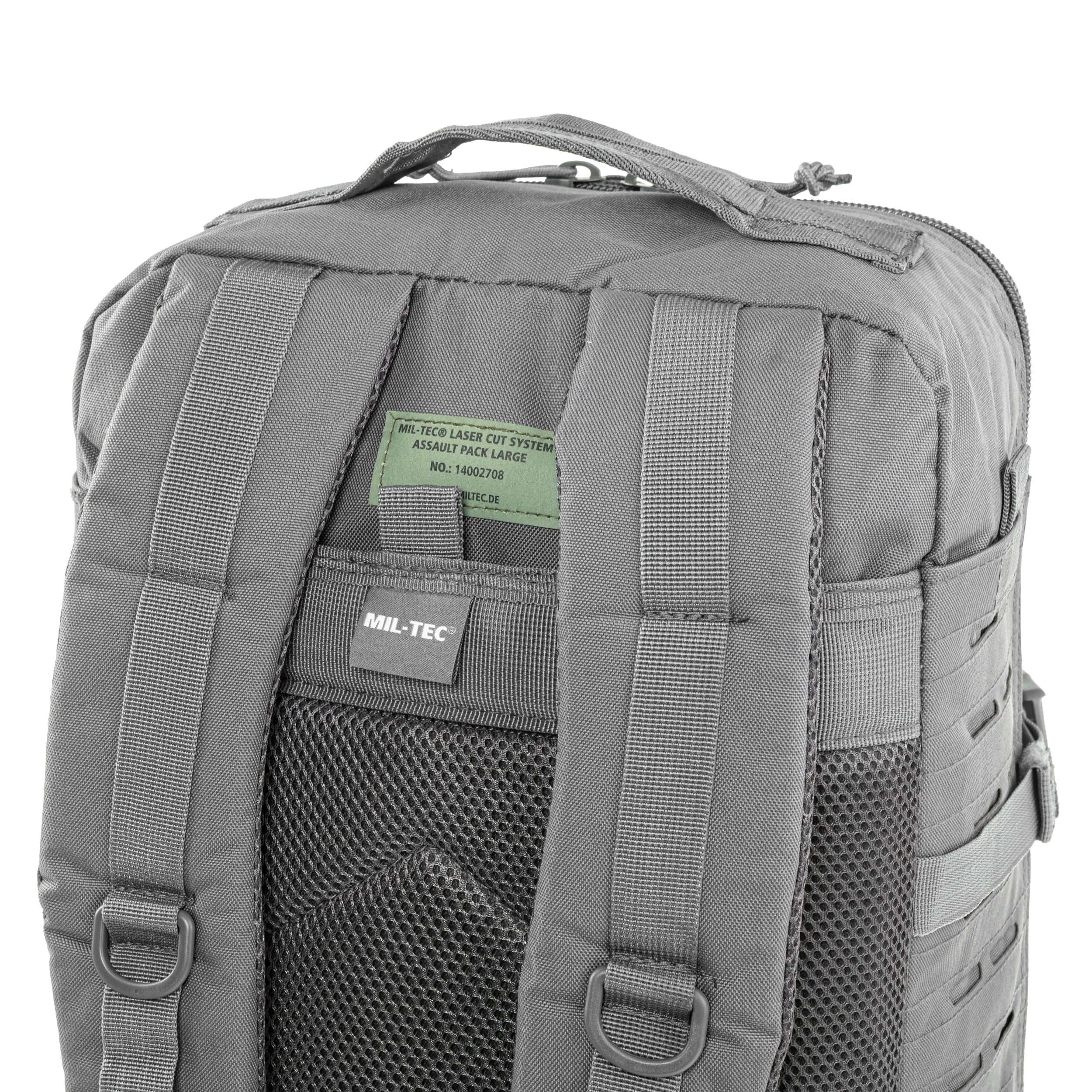 Plecak Mil-Tec Assault Pack Laser Cut Large 36 l - Urban Grey