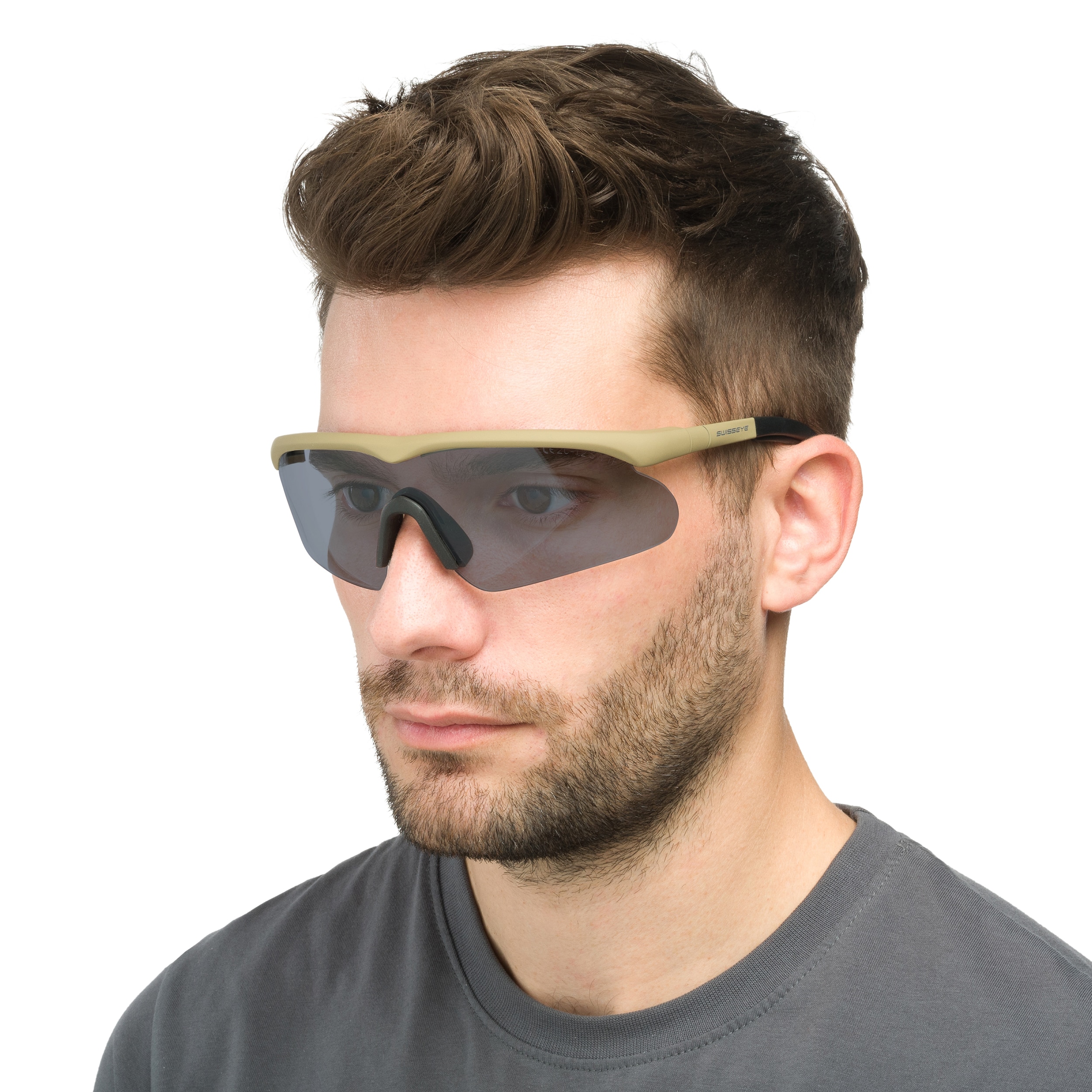 Okulary taktyczne Swiss Eye Raptor Medium - Coyote