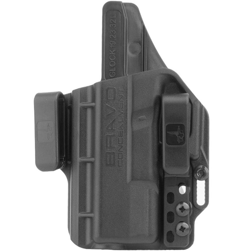 Кобура IWB ліва Bravo Concealation для пістолетів Glock 19/23/32/45 - Black 