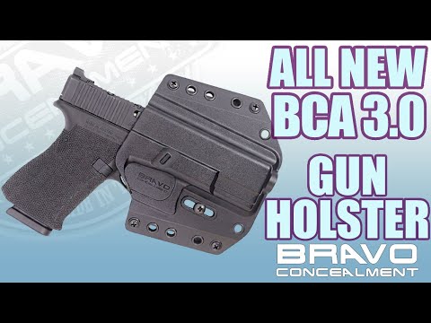 Kabura IWB prawa Bravo Concealment do pistoletów Glock 17/19/22/23/31/32/47 - Black