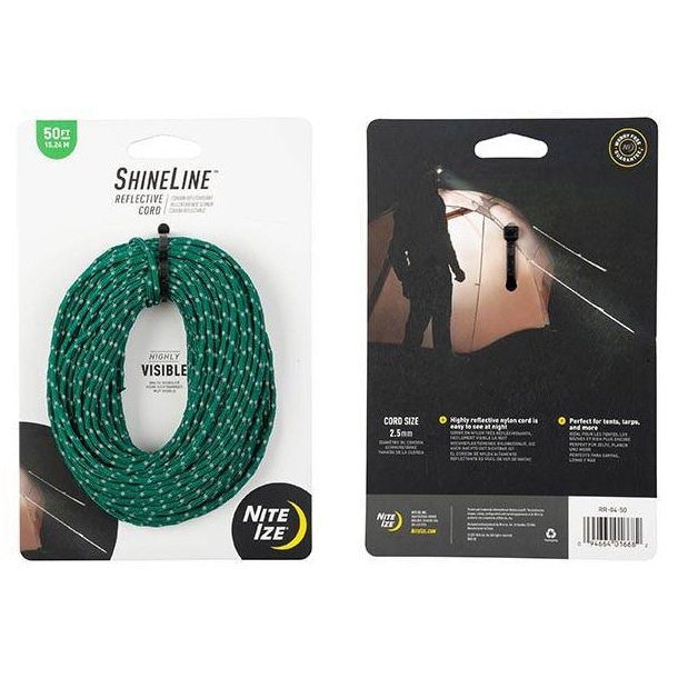 Світловідбиваючий шнур Nite Ize ShineLine 15 м зелений
