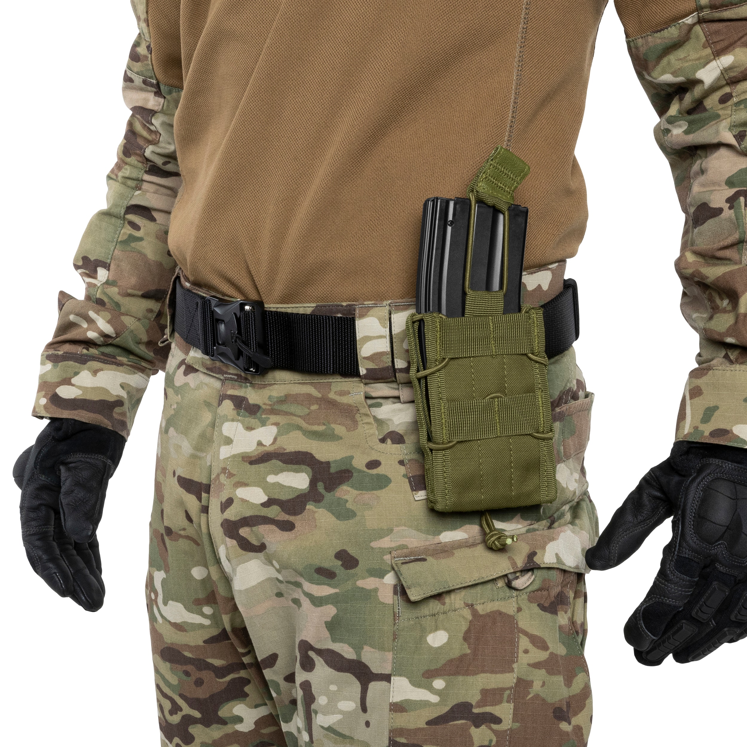 Одинарний підсумок Mil-Tec для магазина - Olive