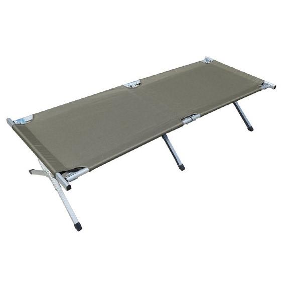 Łożko polowe składane US Mil-Tec Olive - 200 x 65 cm