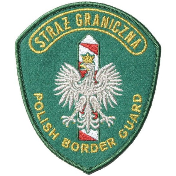 Emblemat Straży Granicznej - Polish Border Guard - wyjściowy