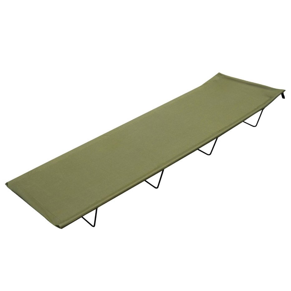 Розкладне польове ліжко Mil-Tec сталеве Olive - 180 x 60 см