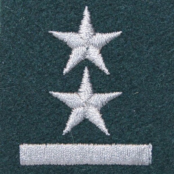 Військове звання на берет Війська Польського зелений – підпоручник