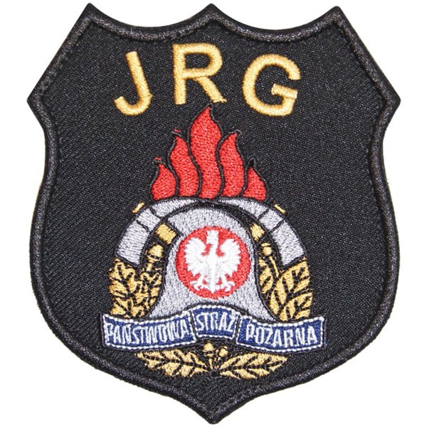 Emblemat Państwowej Straży Pożarnej - Jednostka Ratowniczo-Gaśnicza