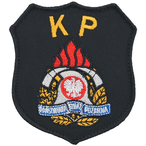 Emblemat naramienny Państwowej Straży Pożarnej 