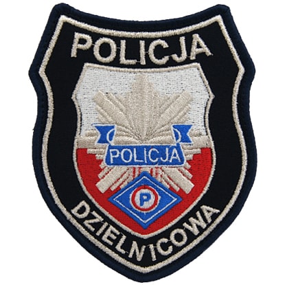Emblemat Policji - Dzielnicowa