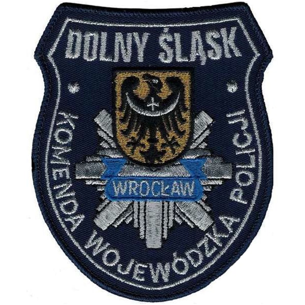 Emblemat Policji - Dolny Śląsk Komenda Wojewódzka Policji