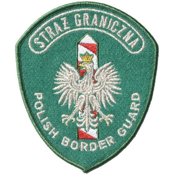 Emblemat naramienny Straży granicznej 