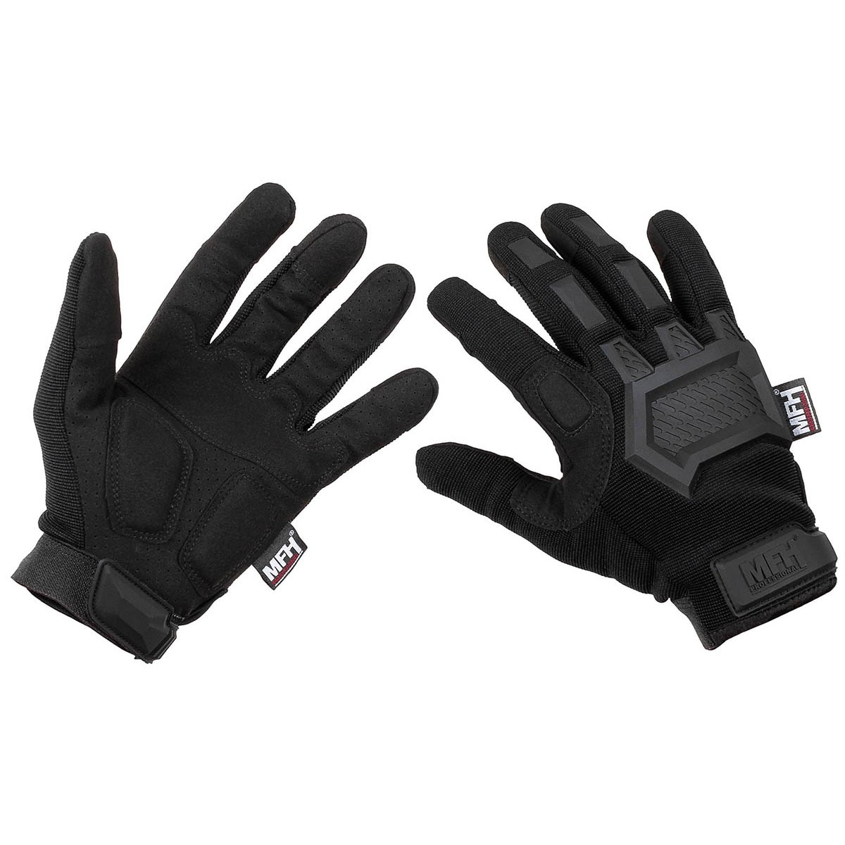 Тактичні рукавиці MFH Tactical Gloves Action - Black 