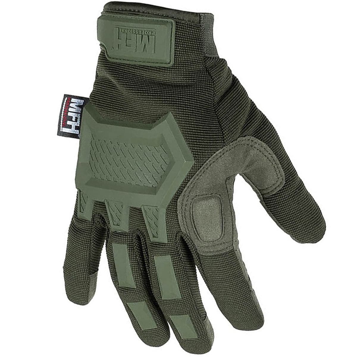 Тактичні рукавиці MFH Tactical Gloves Action - OD Green
