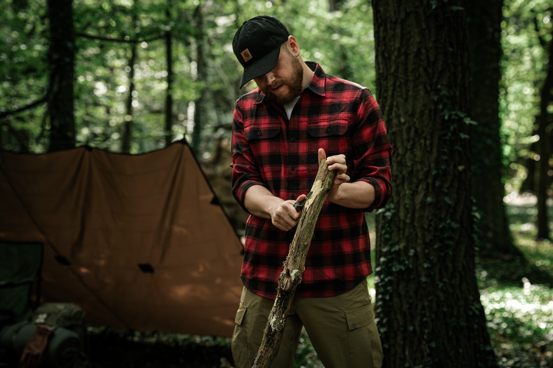 Сорочка Helikon-Tex GreyMan - Coral Crimson Checkered