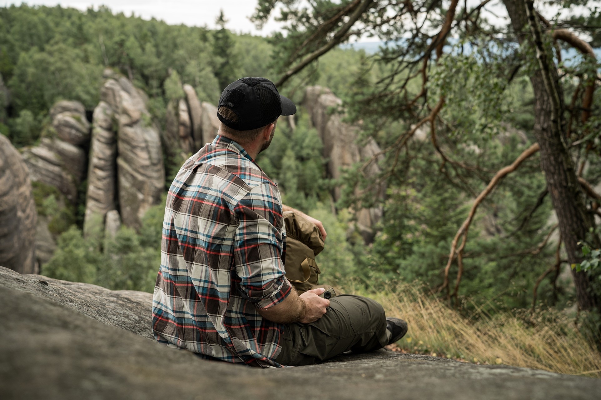 Koszula Helikon-Tex GreyMan - Foggy Meadow Plaid