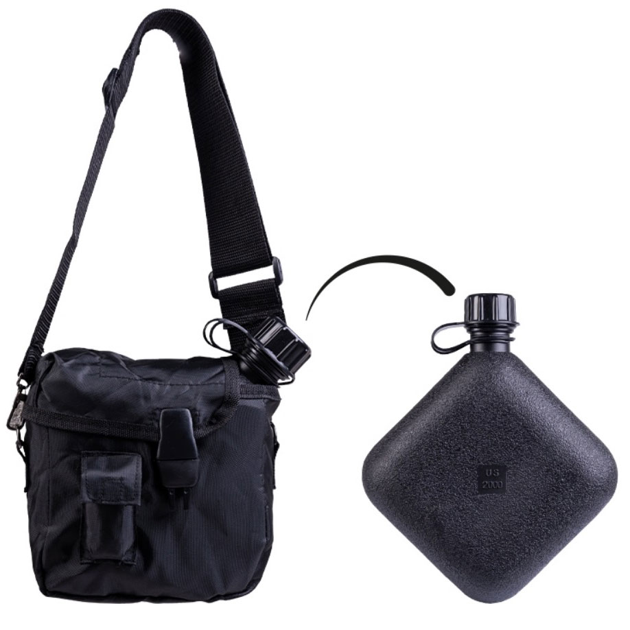 Manierka Mil-Tec US 2QT - Black