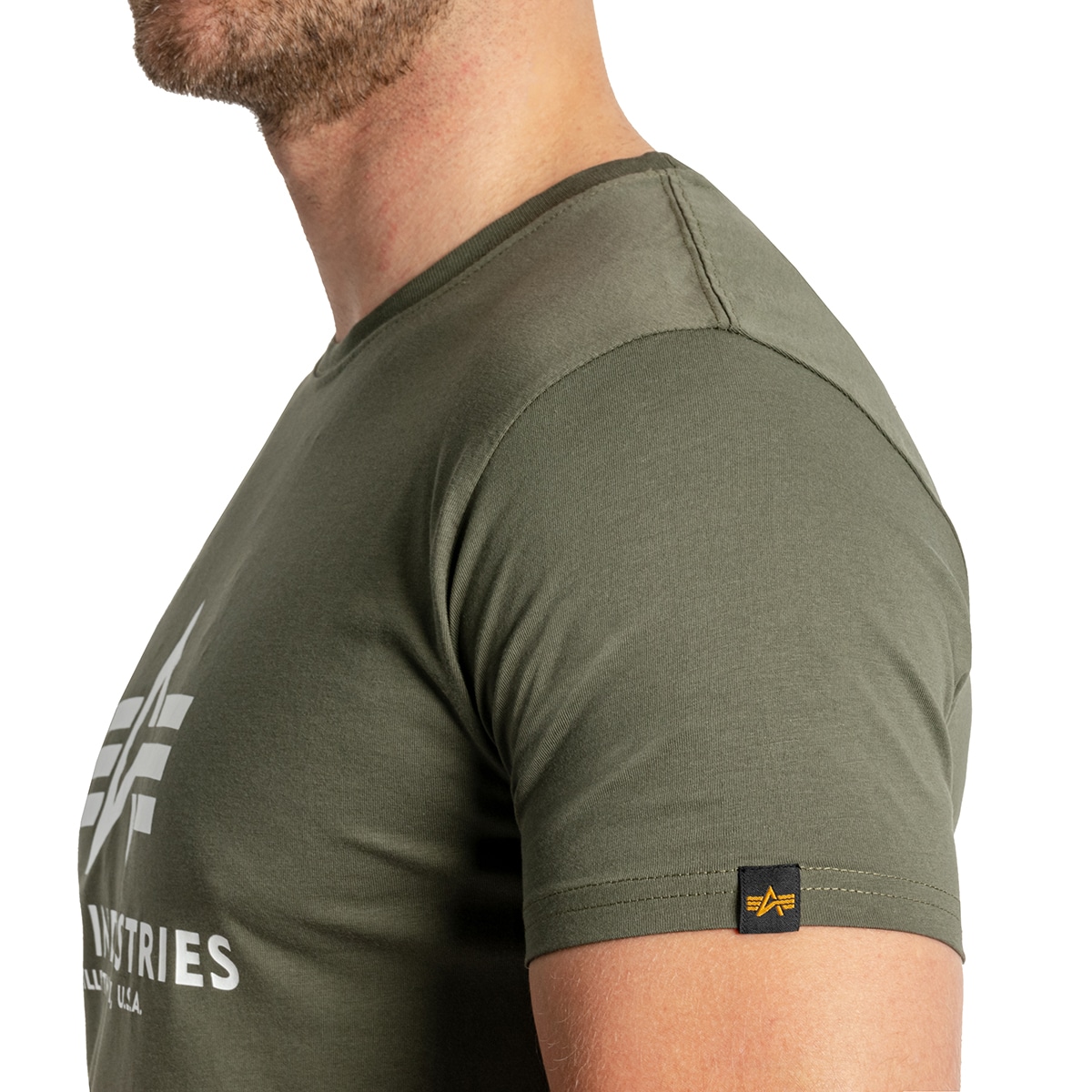 Koszulka T-shirt Alpha Industries Basic - Dark Olive