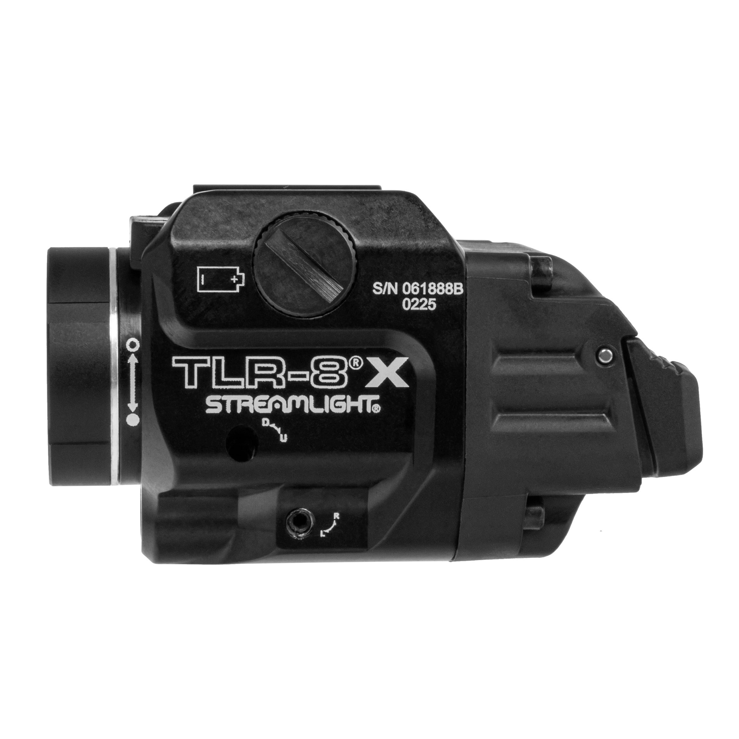 Latarka na broń Streamlight TLR-8 X - 500 lumenów, Red Laser