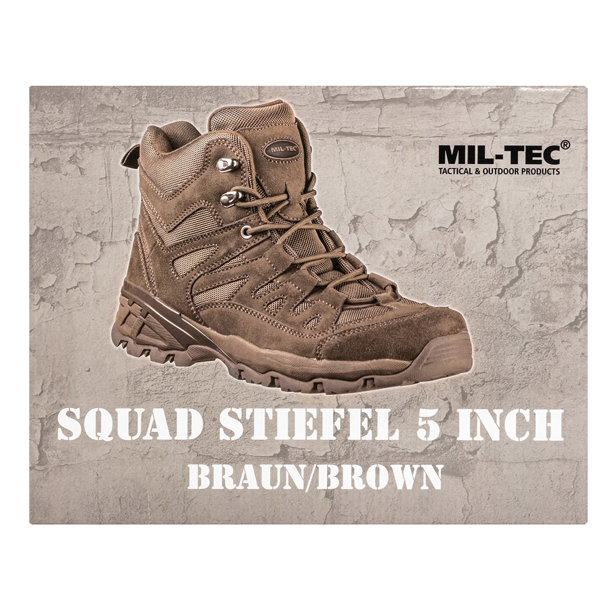 Черевики Mil-Tec Teesar Squad 5'' - Brown