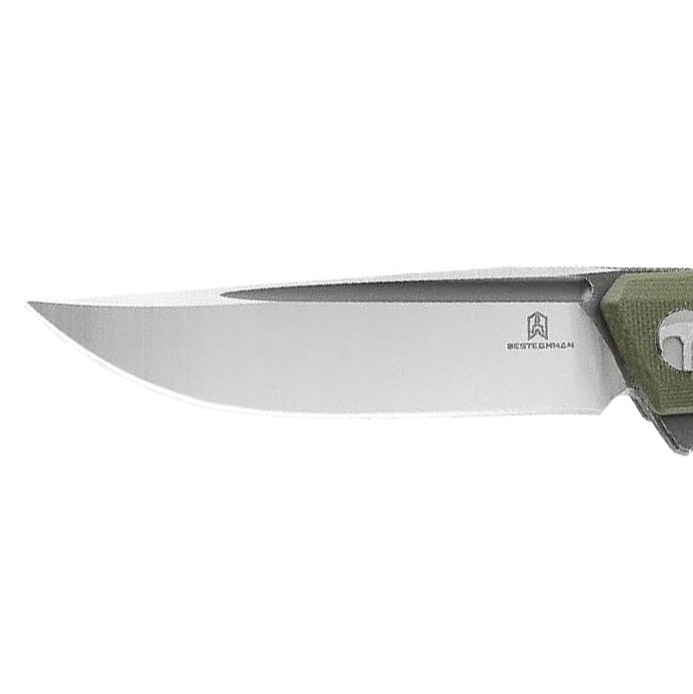 Nóż składany Bestechman Dundee Gray Titanized - Olive