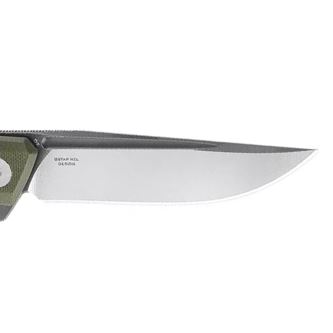 Nóż składany Bestechman Dundee Gray Titanized - Olive