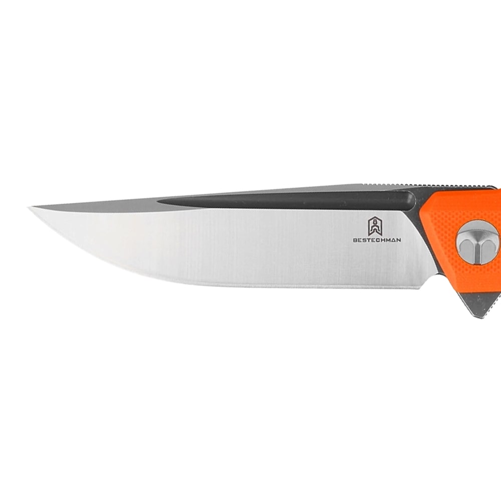 Nóż składany Bestechman Dundee Gray Titanized - Orange