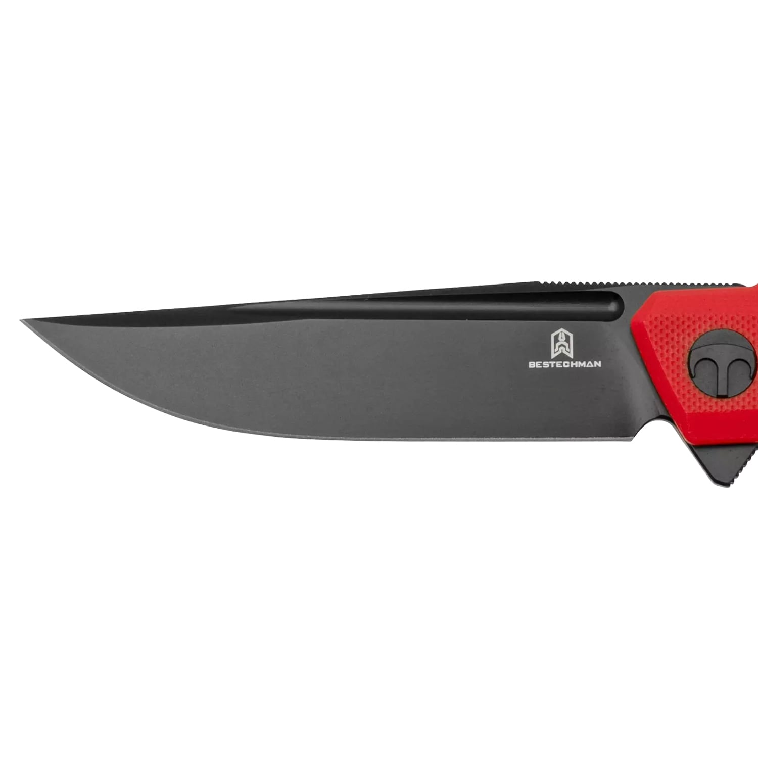 Складаний ніж Bestechman Dundee Black Blade - Red