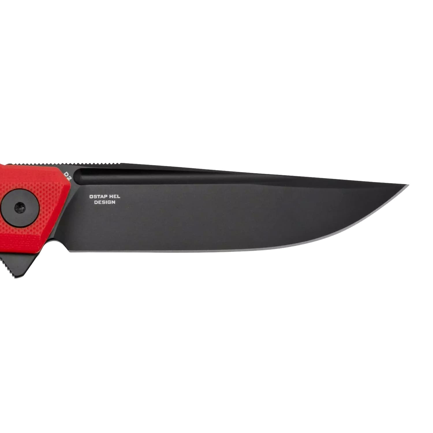 Складаний ніж Bestechman Dundee Black Blade - Red