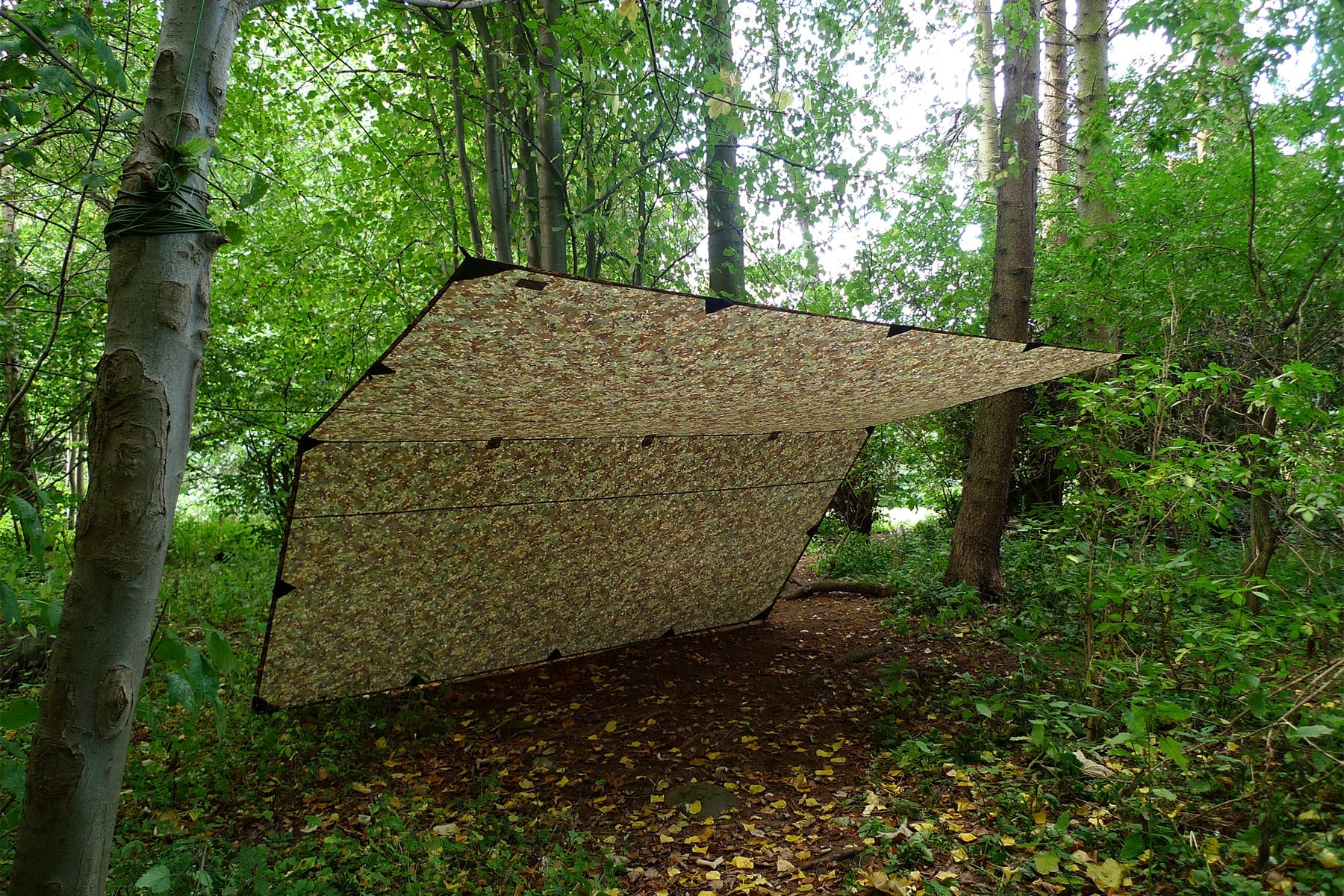 Płachta biwakowa DD Hammocks Tarp 4x4 - Multicam