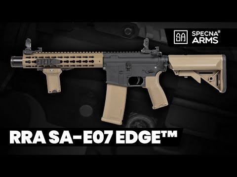 Karabinek szturmowy AEG Specna Arms RRA SA-E07 Edge Light Ops Stock - Chaos Grey