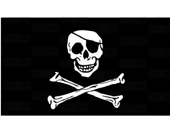 Прапор Fostex Pirate Flag - 90 x 150 см