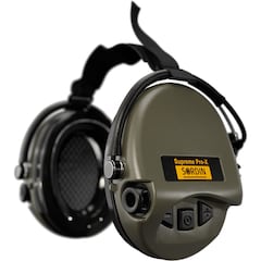 Ochronniki słuchu aktywne Sordin Supreme Pro-X Gel Neckband - Green