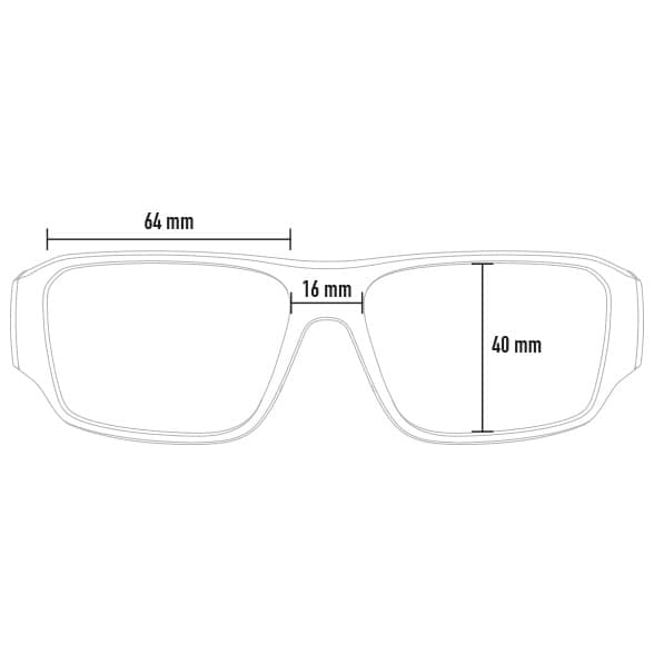 Okulary taktyczne Magpul Rift Eyewear - Black