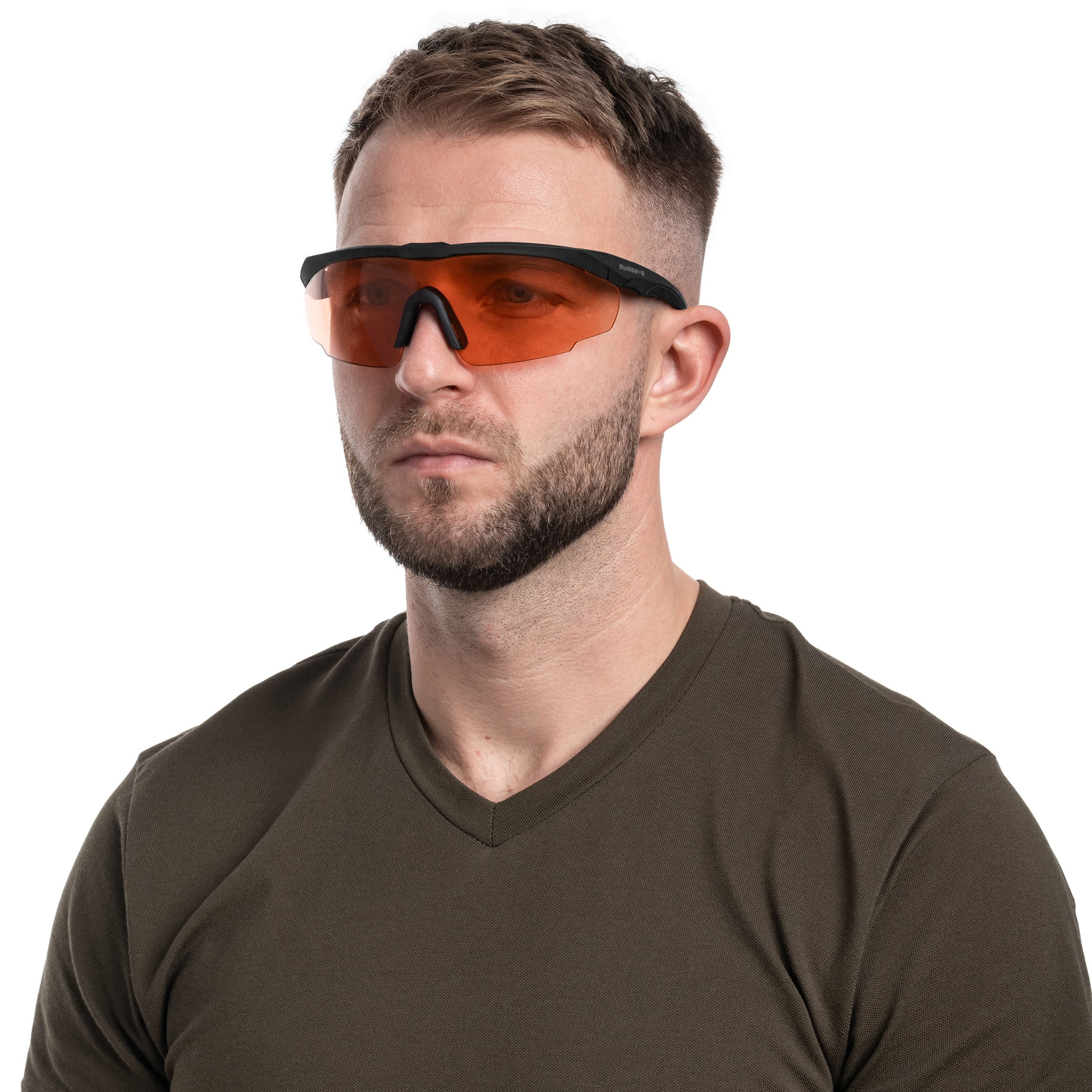 Okulary taktyczne SwissEye Blackhawk - Czarne