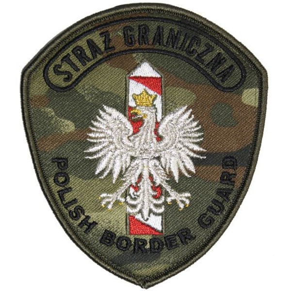Emblemat naramienny Straży Granicznej 