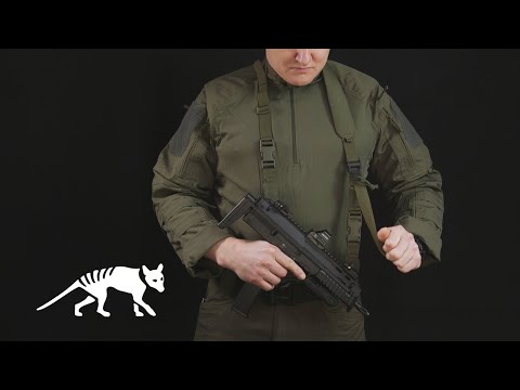 Тактична підвіска 2-точкова Tasmanian Tiger Multipurpose Sling MKII - Black