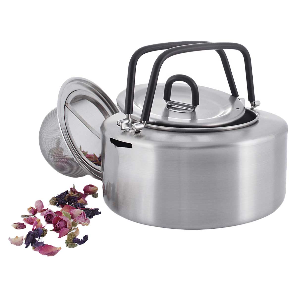 Туристичний чайник Tatonka Teapot Stainless Steel - 1,0 л