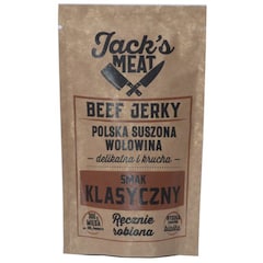 Suszona wołowina Jack's Meat Beef Jerky smak klasyczny 30 g