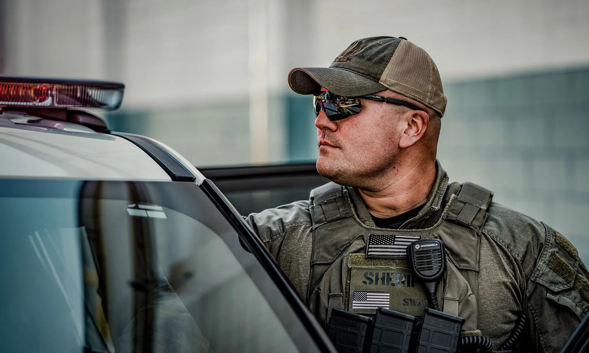 Тактичні окуляри Wiley X Saber Advanced Set 2in1 - Grey/Clear/Matte Black