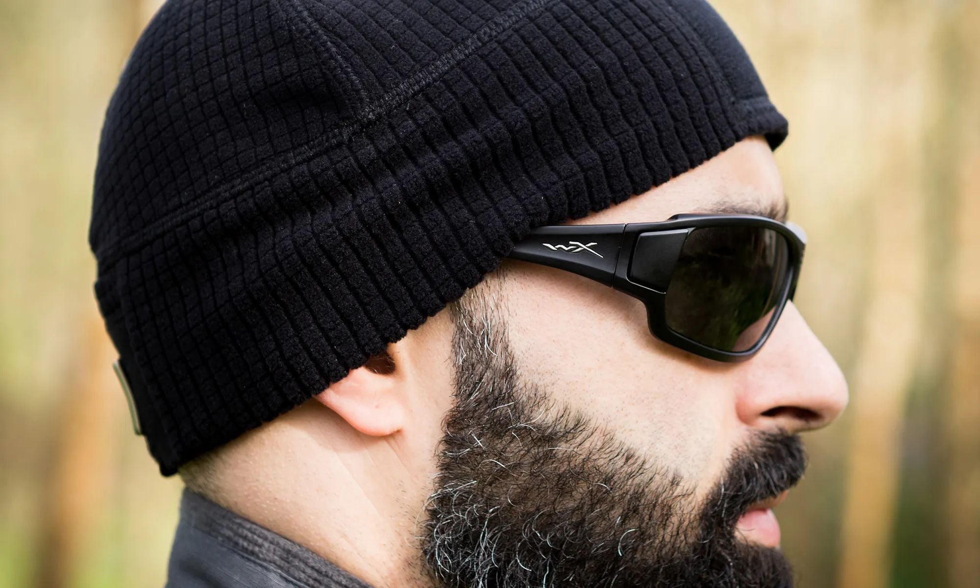 Okulary taktyczne Wiley X Breach - Grey/Matte Black