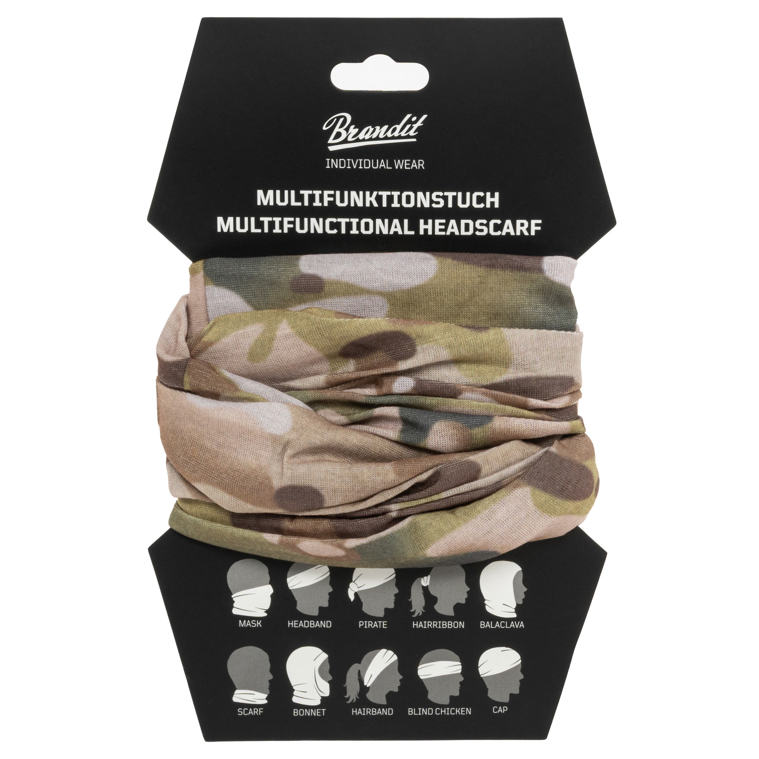 Багатофункціональний бафф Brandit - Arid MC Camo